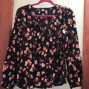 Long sleeve old navy top SZ L